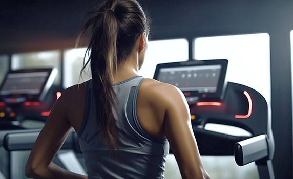 ergonomic treadmill